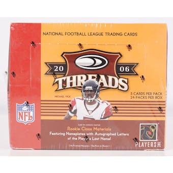 2006 Donruss Threads Football Hobby Box