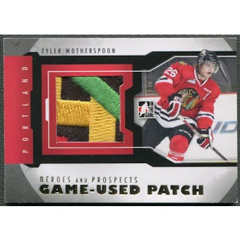 2012/13 ITG Heroes and Prospects #M42 Tyler Wotherspoon Gold Patch /5