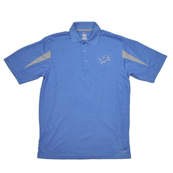 Detroit Lions Majestic Blue Field Classic Cool Base Performance Polo