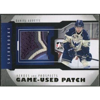 2012/13 ITG Heroes and Prospects #M02 Daniel Audette Gold Jersey Patch /5