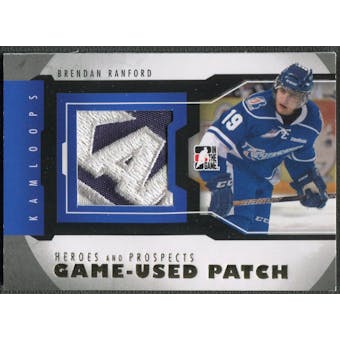 2012/13 ITG Heroes and Prospects #M39 Brendan Ranford Jersey Patch /5