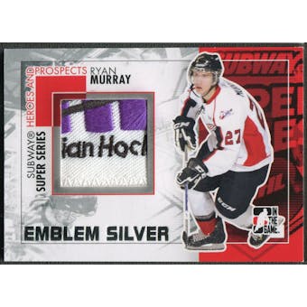 2010/11 ITG Heroes and Prospects #SSM22 Ryan Murray Subway Series Silver Emblem /3