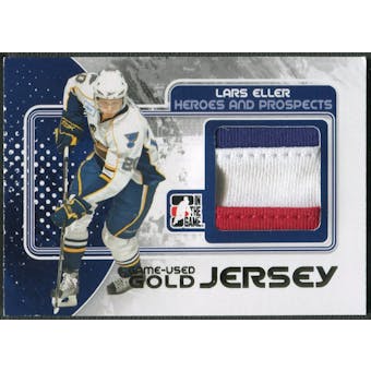 2010/11 ITG Heroes and Prospects #M28 Lars Eller Game Used Gold Jersey /10