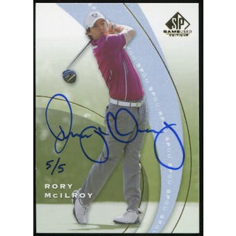 2014 Upper Deck SP Game Used Buyback Autographs #SP1 Rory McIlroy 5/5