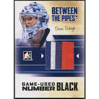 2010/11 Between The Pipes #M12 Devan Dubnyk Game Used Black Number /6