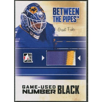 2010/11 Between The Pipes #M71 Grant Fuhr Game Used Black Number /6