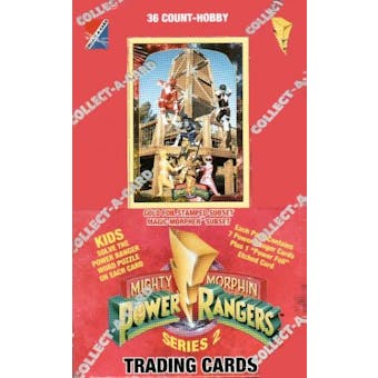 Power Rangers Series 2 Hobby Box (1994 Collect-A-Card)