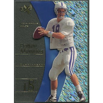 1998 E-X2001 Football #54 Peyton Manning Rookie