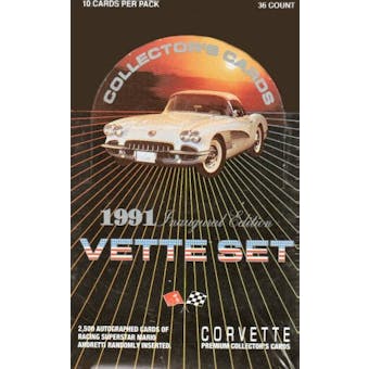 Vette Set Hobby Box (1991 Collect-A-Card)