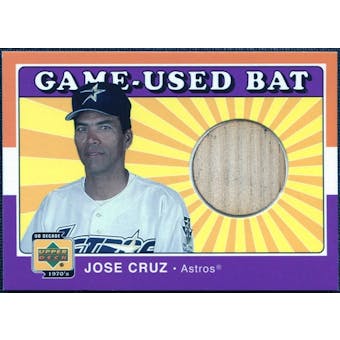 2001 Upper Deck Decade 1970's Game Bat #BJOC Jose Cruz