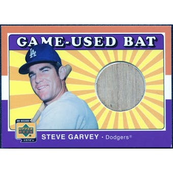 2001 Upper Deck Decade 1970's Game Bat #BSG Steve Garvey
