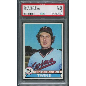 1979 Topps Baseball #162 Tom Johnson PSA 9 (MINT)