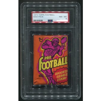 1973 Topps Football Wax Pack PSA 8 (NM-MT)