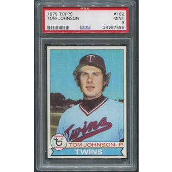 1979 Topps Baseball #162 Tom Johnson PSA 9 (MINT)