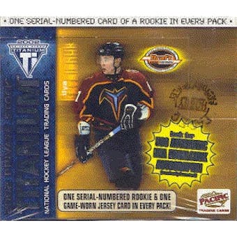 2001/02 Pacific Titanium Draft Day Hockey Box