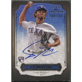 2012 Topps Five Star #YD Yu Darvish Active Rookie Auto #090/150