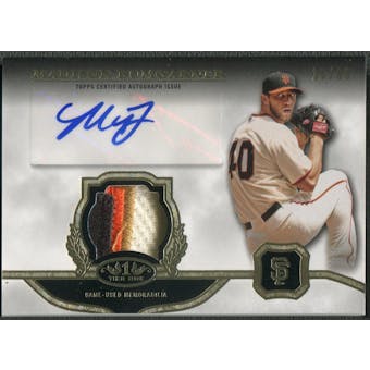 2013 Topps Tier One #MB Madison Bumgarner Patch Auto #15/99