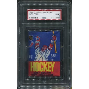 1986/87 O-Pee-Chee Hockey Wax Pack PSA 9 (MINT)