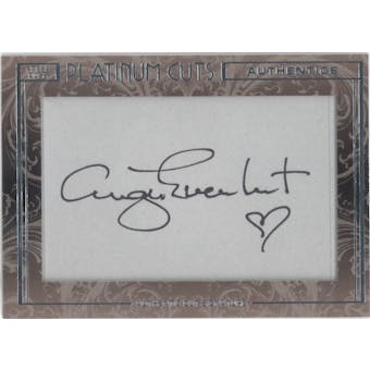 2013 Press Pass Platinum Cuts Signature Angie Everhart Autograph