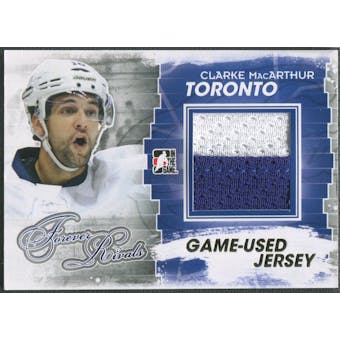 2012/13 ITG Forever Rivals #M13 Clarke MacArthur Gold Game Used Jersey /10