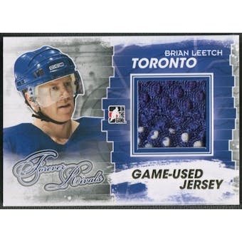 2012/13 ITG Forever Rivals #M10 Brian Leetch Gold Game Used Jersey /10