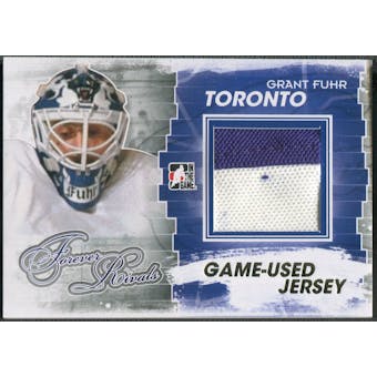 2012/13 ITG Forever Rivals #M17 Grant Fuhr Gold Game Used Jersey /10