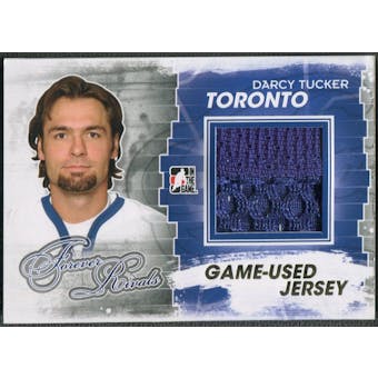 2012/13 ITG Forever Rivals #M23 Darcy Tucker Gold Game Used Jersey /10
