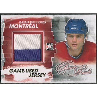 2012/13 ITG Forever Rivals #M26 Brian Bellows Gold Game Used Jersey /10