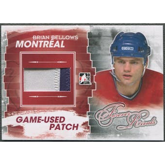2012/13 ITG Forever Rivals #M26 Brian Bellows Red Game Used Patch /6