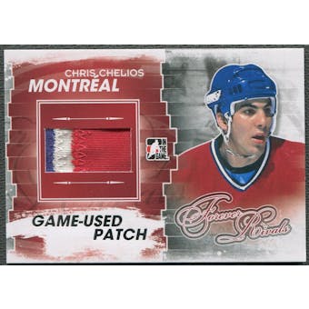 2012/13 ITG Forever Rivals #M28 Chris Chelios Silver Game Used Patch /3