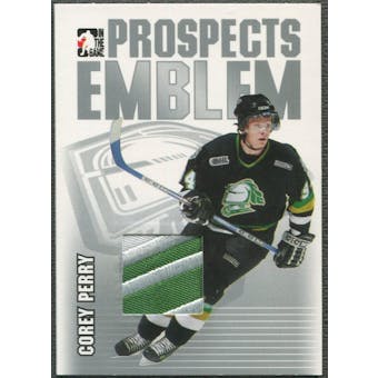 2004/05 ITG Heroes and Prospects #3 Corey Perry Rookie Silver Emblem /30