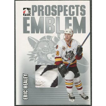 2004/05 ITG Heroes and Prospects #17 Eric Healey Rookie Silver Emblem /30