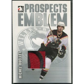 2004/05 ITG Heroes and Prospects #12 Michel Ouellet Rookie Silver Emblem /30