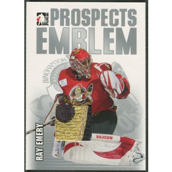 2004/05 ITG Heroes and Prospects #13 Ray Emery Rookie Silver Emblem /30