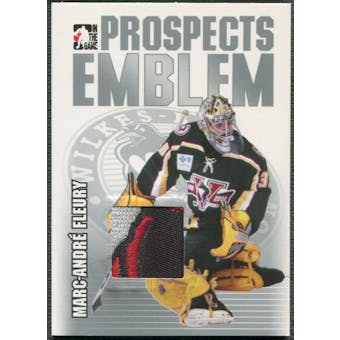 2004/05 ITG Heroes and Prospects #16 Marc-Andre Fleury Silver Emblem /30