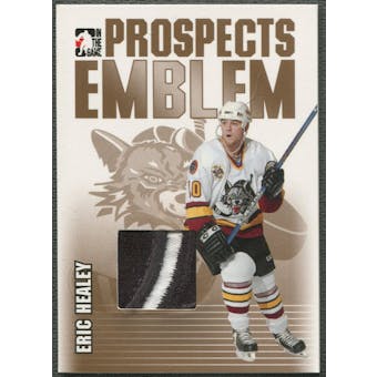 2004/05 ITG Heroes and Prospects #17 Eric Healey Rookie Gold Emblem /10