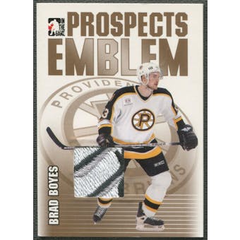 2004/05 ITG Heroes and Prospects #15 Brad Boyes Rookie Gold Emblem /10
