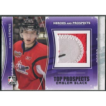 2011/12 ITG Heroes and Prospects #TPM19 Duncan Siemens Top Prospects Emblem Black /6