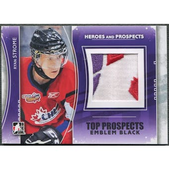 2011/12 ITG Heroes and Prospects #TPM20 Ryan Strome Top Prospects Emblem Black /6