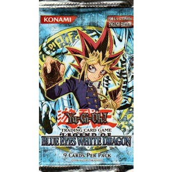 Upper Deck Yu-Gi-Oh Blue Eyes White Dragon Unlimited Booster Pack