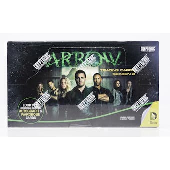 Arrow Season Two (2) Trading Cards Box (Cryptozoic 2015)