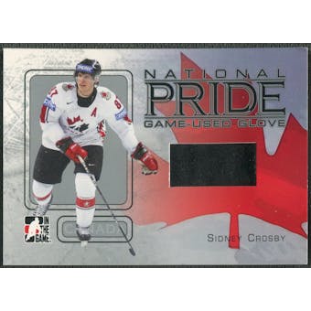 2006/07 ITG Heroes and Prospects #NP02 Sidney Crosby National Pride Glove /80