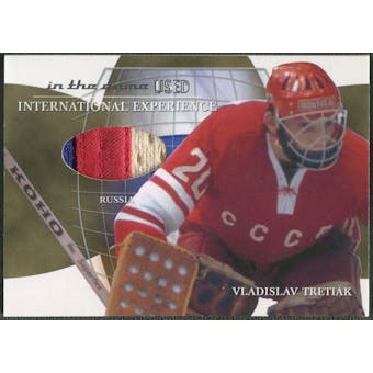 2003/04 ITG Used Signature Series #18 Vladislav Tretiak International Experience Gold Jersey /10