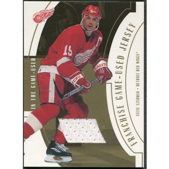 2002/03 ITG Used #FR11 Steve Yzerman Franchise Players Gold Jersey /10
