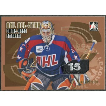 2006/07 ITG Heroes and Prospects #AE10 Rick DiPietro AHL All-Star Gold Emblem /10