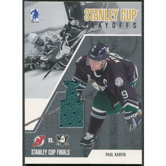 2003/04 BAP Memorabilia #SCP29 Paul Kariya Stanley Cup Playoffs Jersey /20