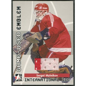 2006/07 ITG International Ice #GUE18 Sergei Mylnikov Emblem /10