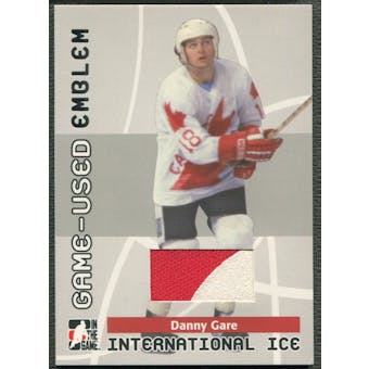 2006/07 ITG International Ice #GUE31 Danny Gare Emblem /10
