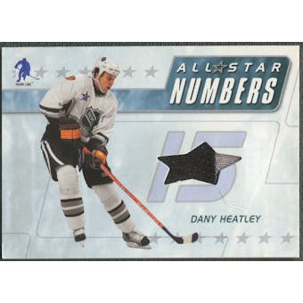 2003/04 BAP Memorabilia #ASN5 Dany Heatley All-Star Numbers Jersey /20