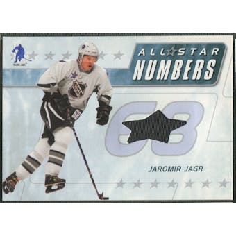 2003/04 BAP Memorabilia #ASN8 Jaromir Jagr All-Star Numbers Jersey /20